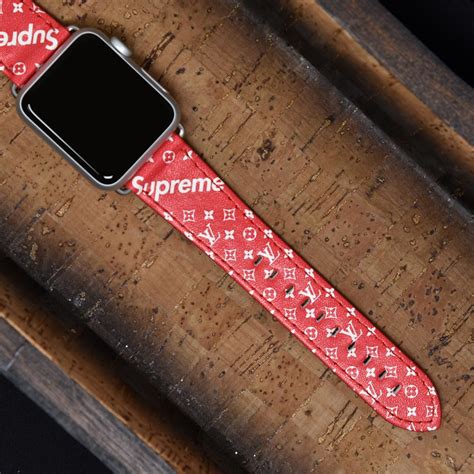 fake supreme apple watch band|authentic apple bands.